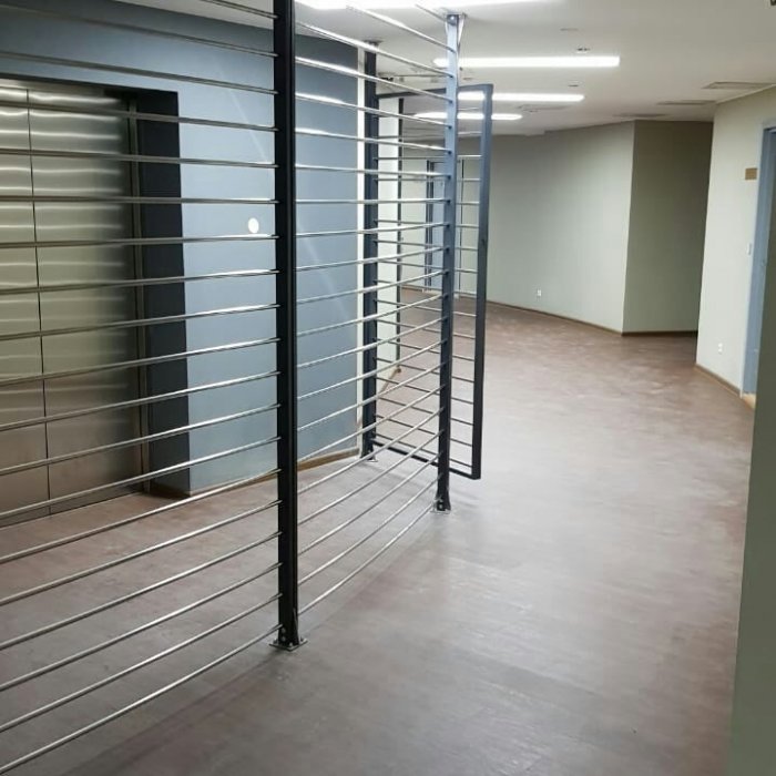 Ограждения проходной зоны