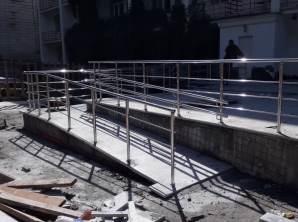 Ограждения для входной группе и пандуса в Асбесте