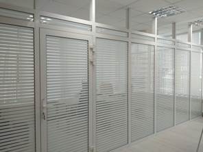 Перегородки. Екатеринбург, БЦ Саммит