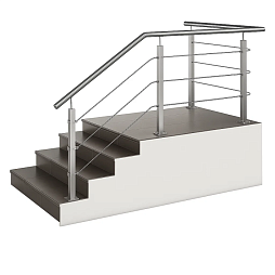 Леерные (с тросами)