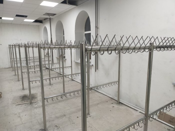 Гардеробные вешалки для школы №85, Нижний Тагил