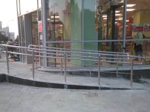 Ограждения для магазина Пятерочка в Екатеринбурге