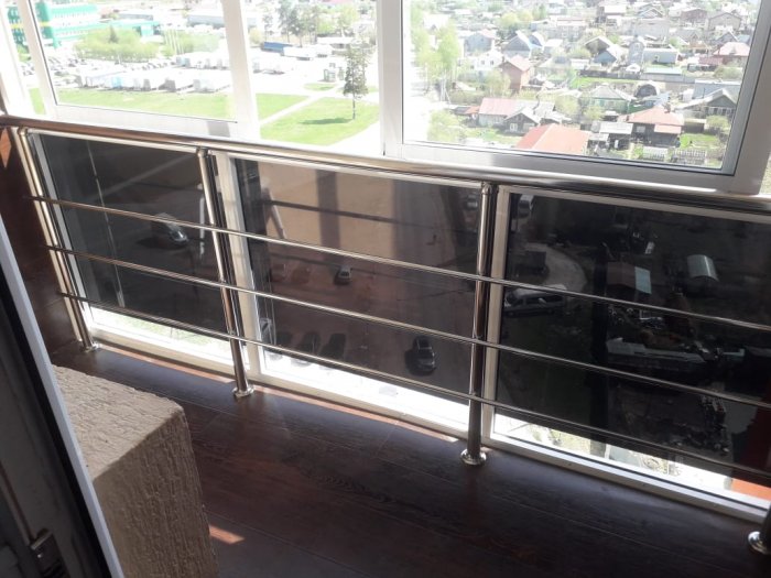 Ограждение балкона в Екатеринбурге