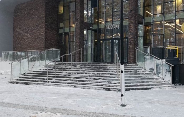 Ограждения в термальном комплексе «ЮГА», Горный щит