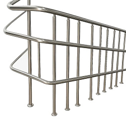 С тройным поручнем