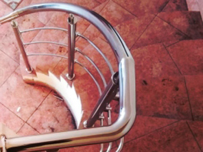 Радиусное ограждение для лестницы, г. Арамиль