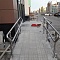 Ограждения крыльца и пандуса для магазина «Пятёрочка», Екатеринбург, ул. Академика Сахарова