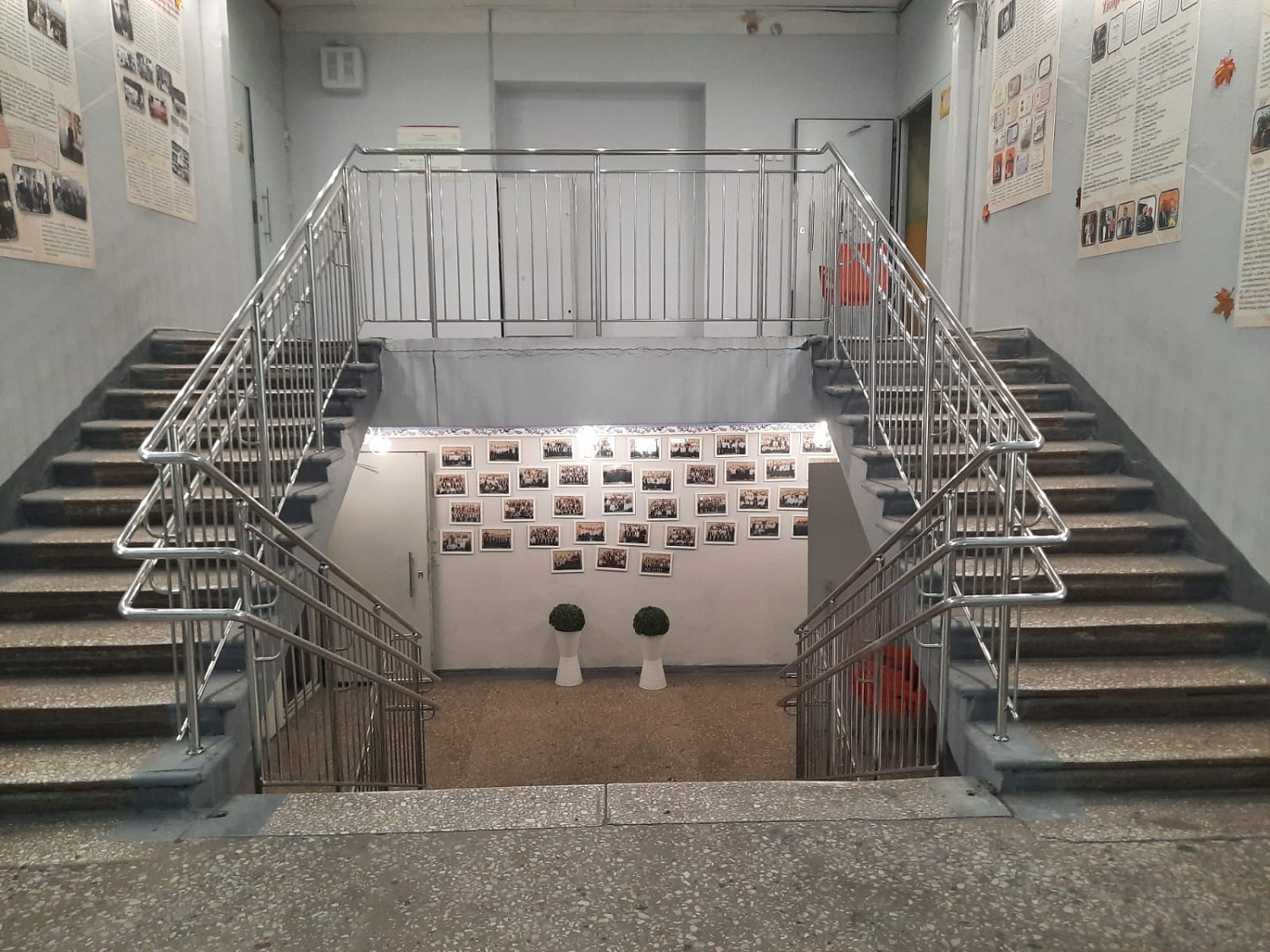 Лестничные ограждения для школы №21, р-н Вторчермет