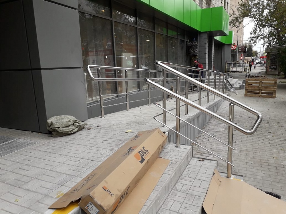 Ограждения крыльца и пандуса, Екатеринбург