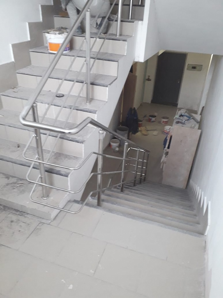 ВСМПО АВИСМА. Верхняя Салда. Ограждение лестницы. Часть 2