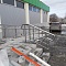 Ограждения крыльца и пандуса для магазина Пятерочка, г. Первоуральск