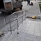 Ограждения крыльца и пандуса для магазина «Пятёрочка», Екатеринбург, ул. Академика Сахарова