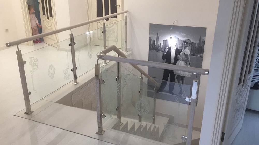 Ограждения для лестницы в коттедж, г. Верхняя Пышма